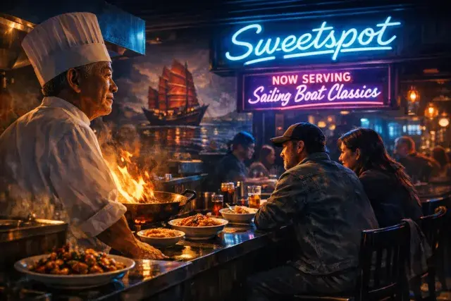 Sweetspot Expands Menu with Sailing Boat's Chinese Classics After 26-Year Legacy Ends